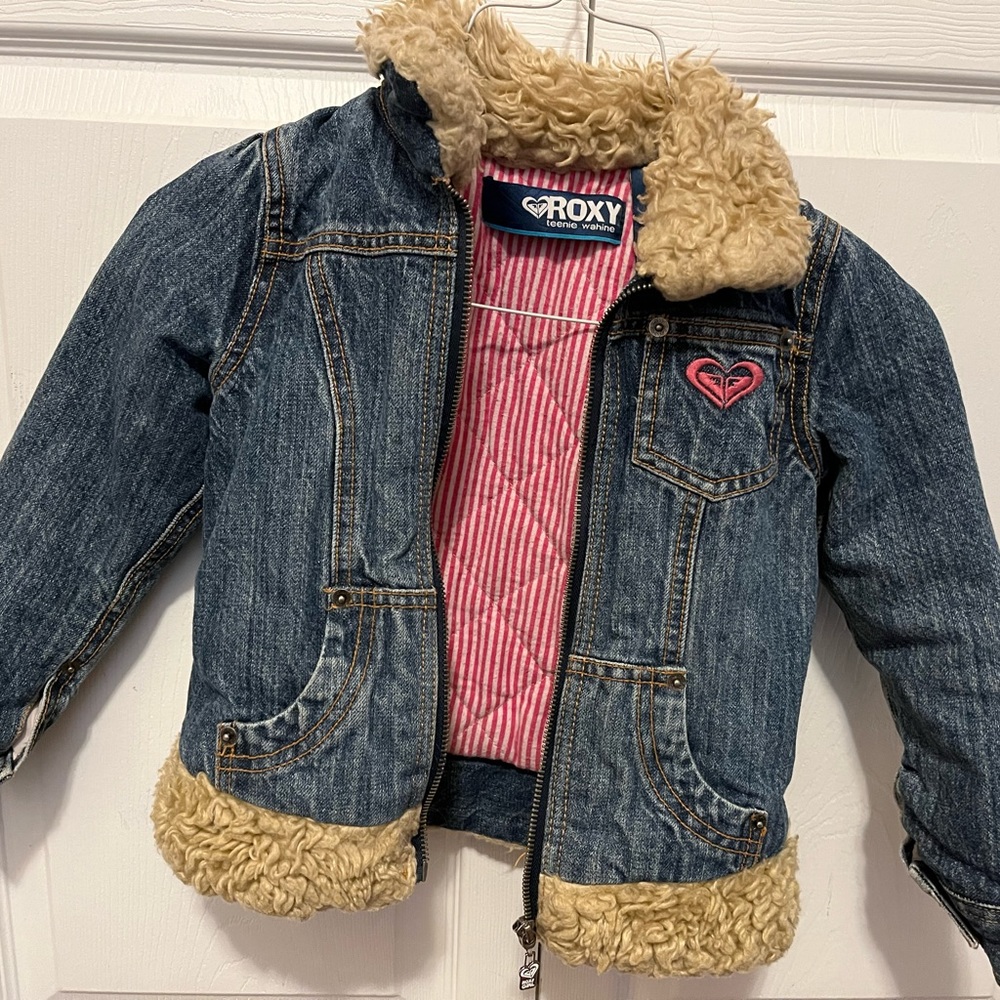 Roxy Jean Jacket, size medium